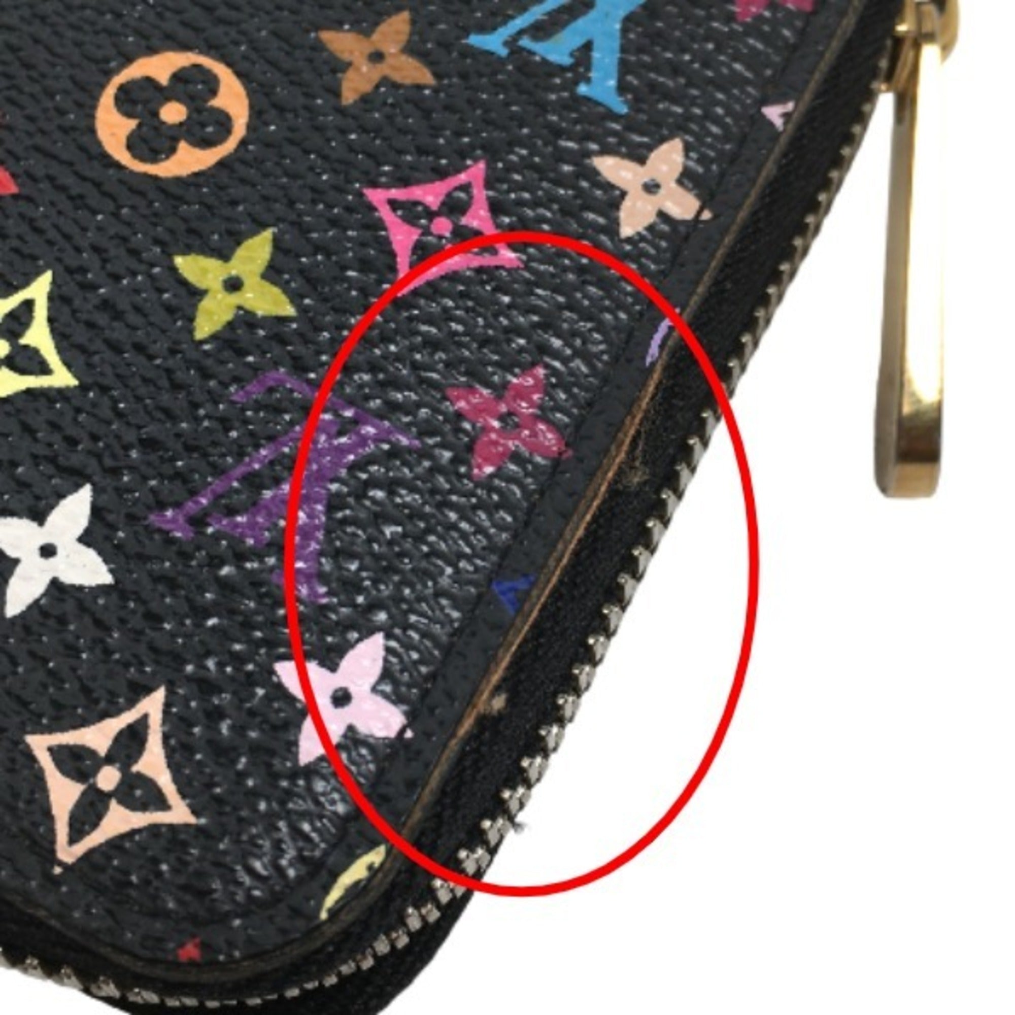 Louis Vuitton Multi-Color Noir Long Wallet