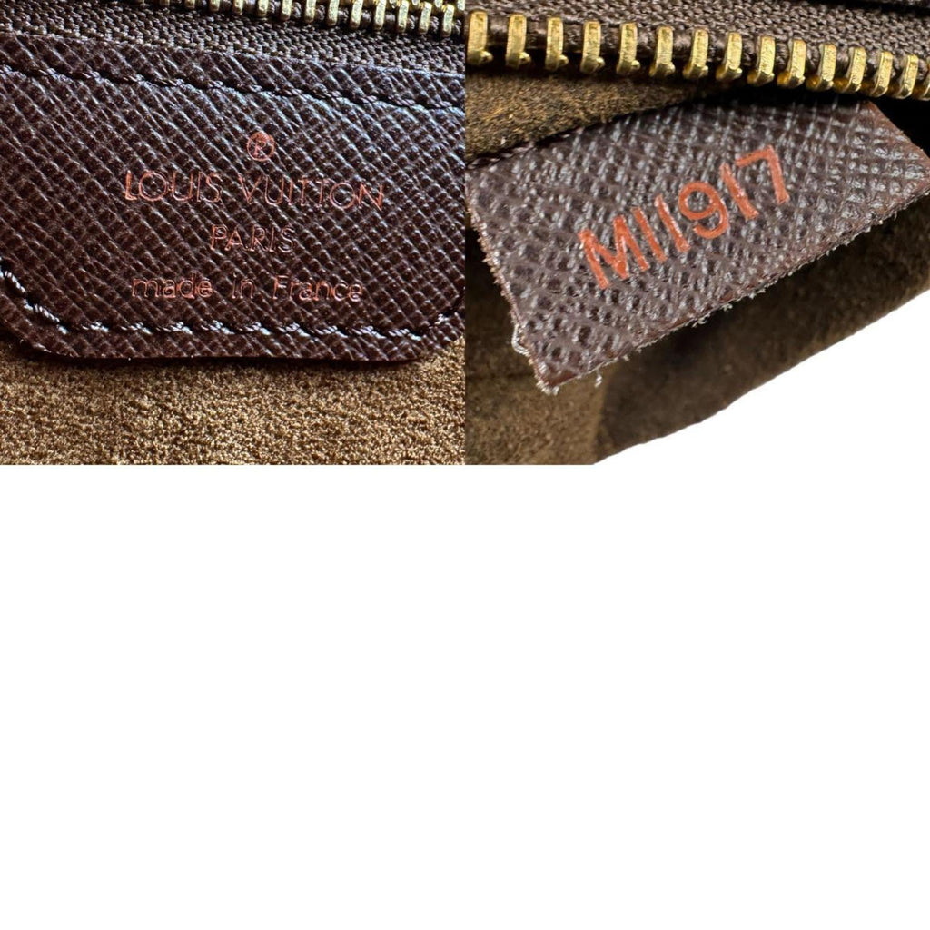 Louis Vuitton Ebene Damier Canvas Handbag