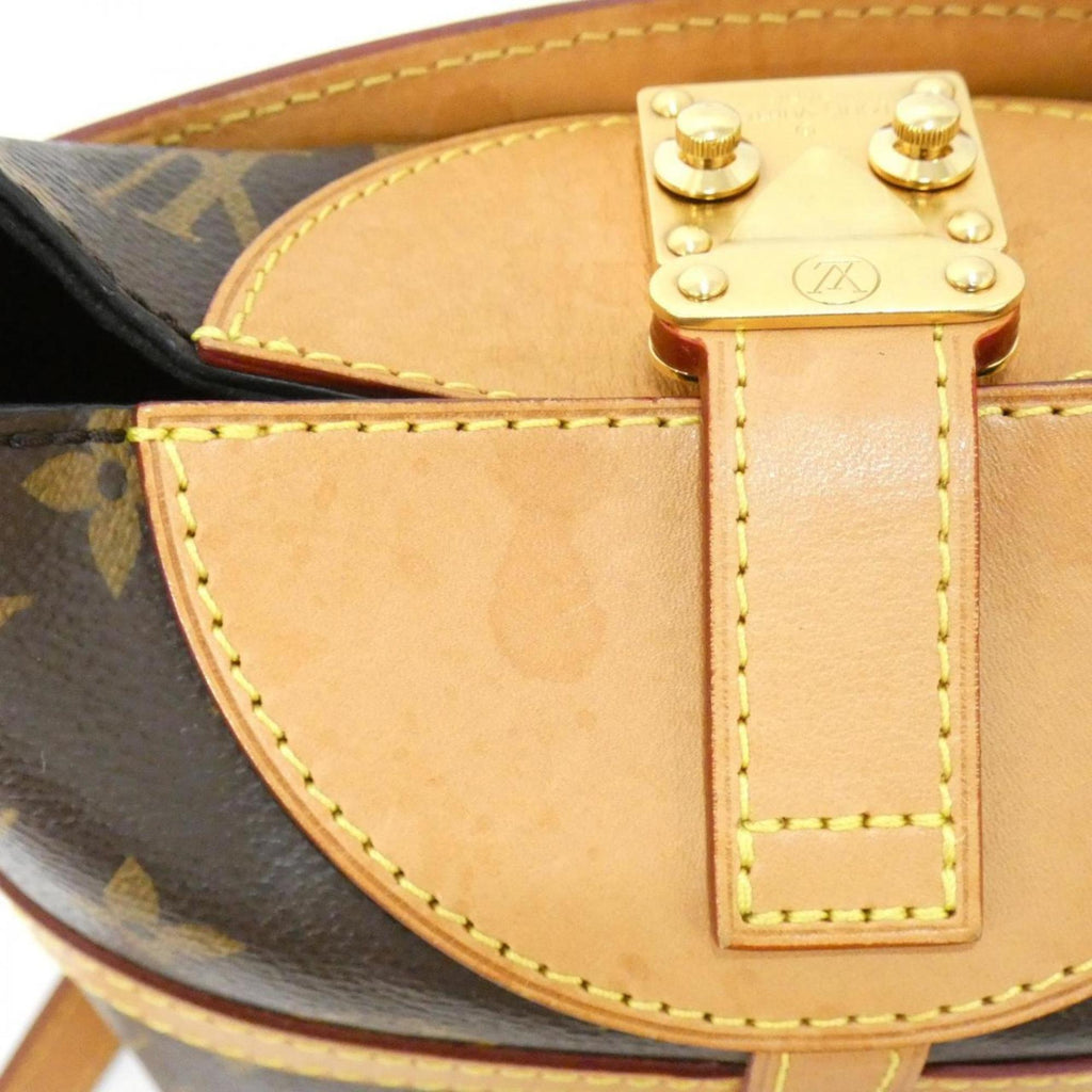 Louis Vuitton Marron Coated Canvas Handbag