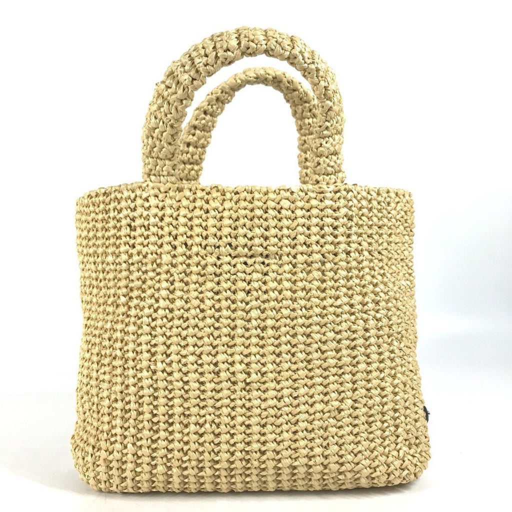 Prada Raffia Handbag Tote Bag