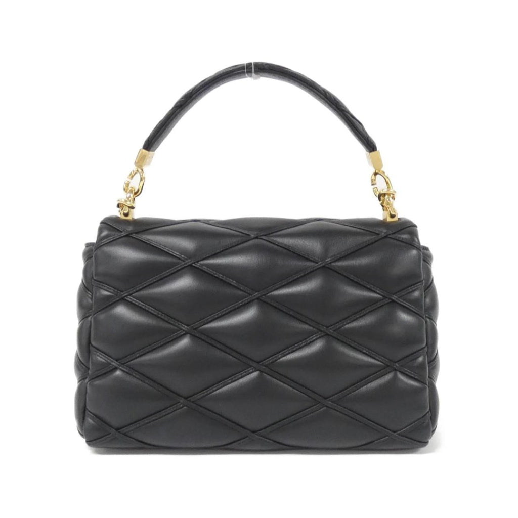 Louis Vuitton Black Leather Shoulder Bag