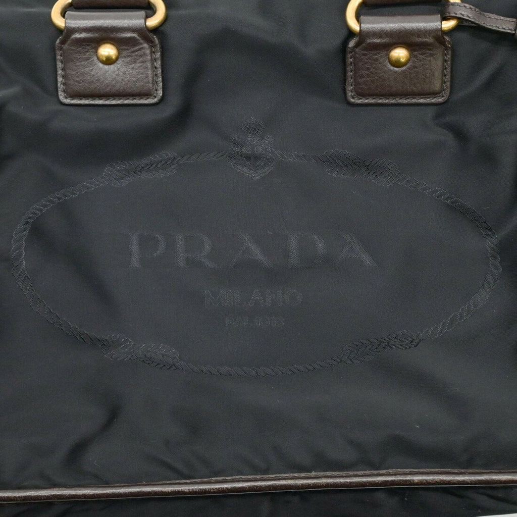 Prada Black Nylon Handbag Shoulder Bag