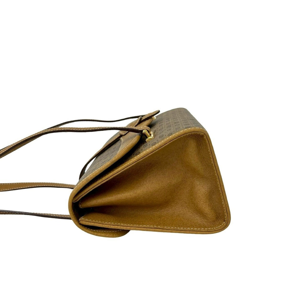 Gucci Brown Pvc Leather Handbag Tote Bag (Pre-Owned)