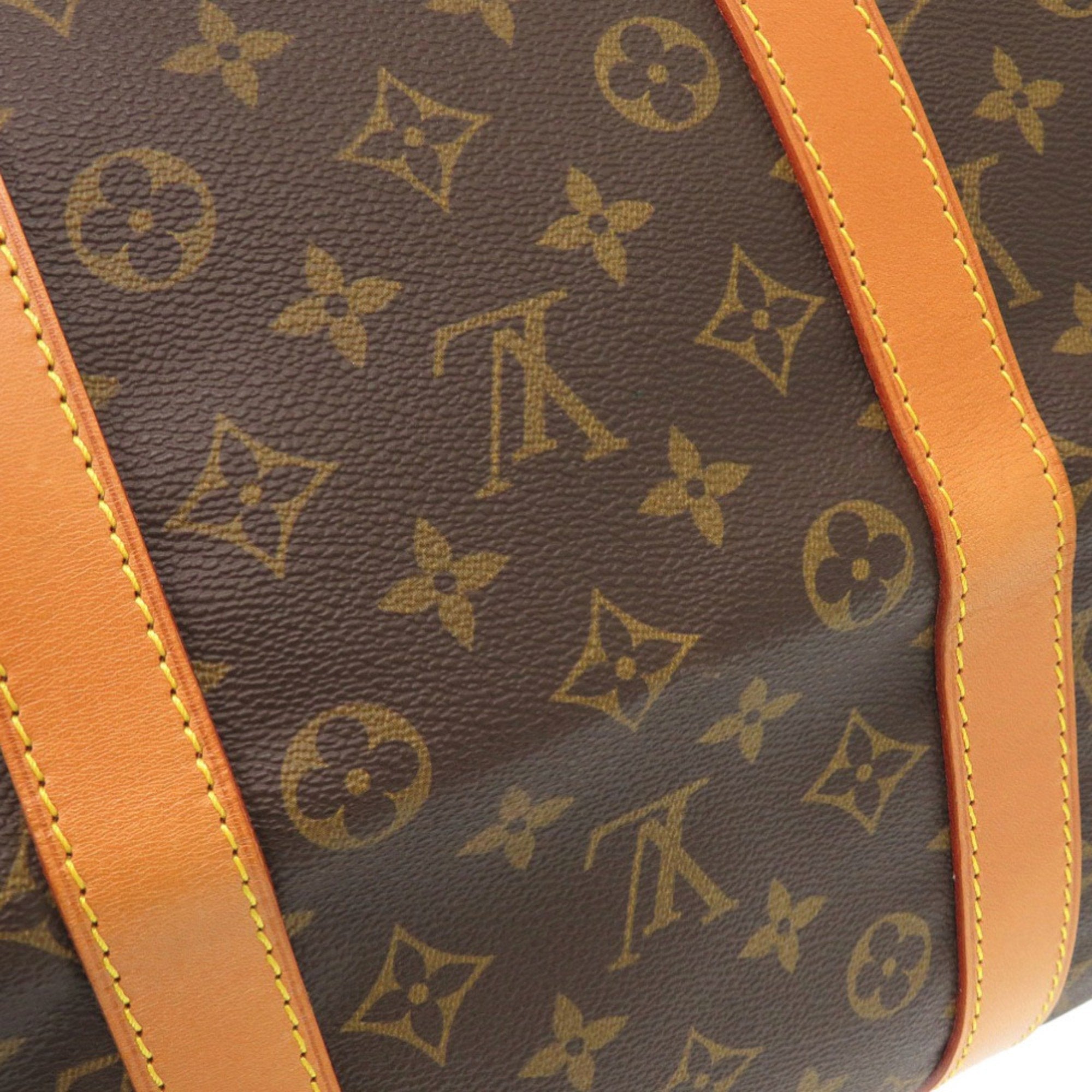 Louis Vuitton Brown Monogram Canvas Boston Bag
