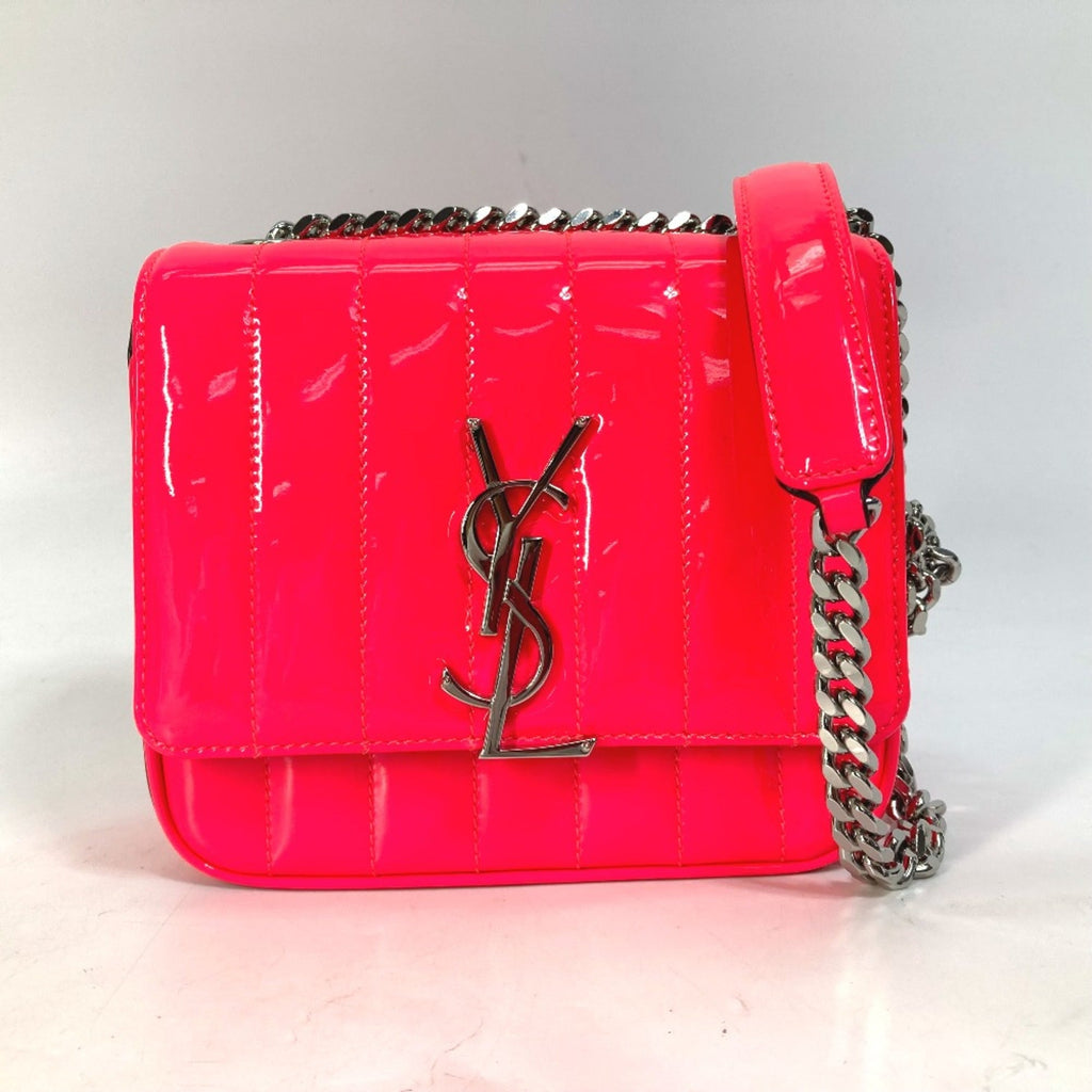 Saint Laurent Pink Leather Shoulder Bag (Pre-Owned)