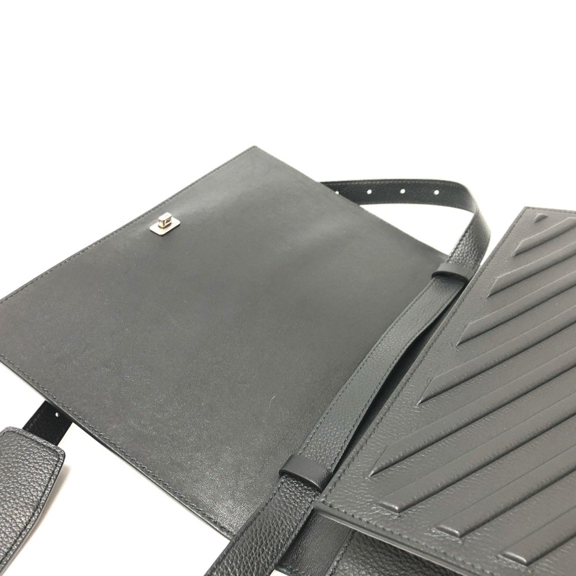 Balenciaga Black Leather Shoulder
