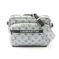 Louis Vuitton Silver Coated Canvas Shoulder Bag