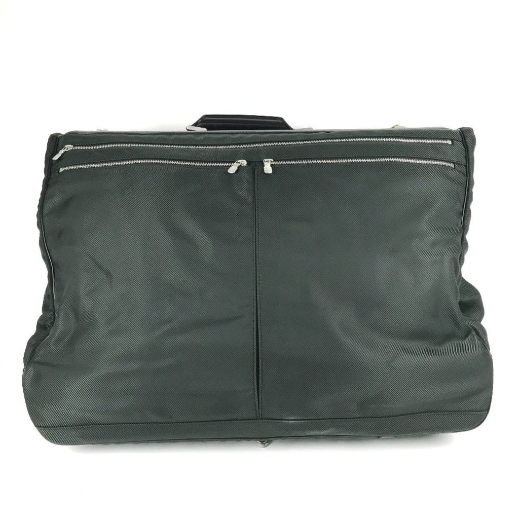 Louis Vuitton Black Episea Galle Khaki Taiga Leather Boston Bag Garment Case Handbag Shoulder Bag