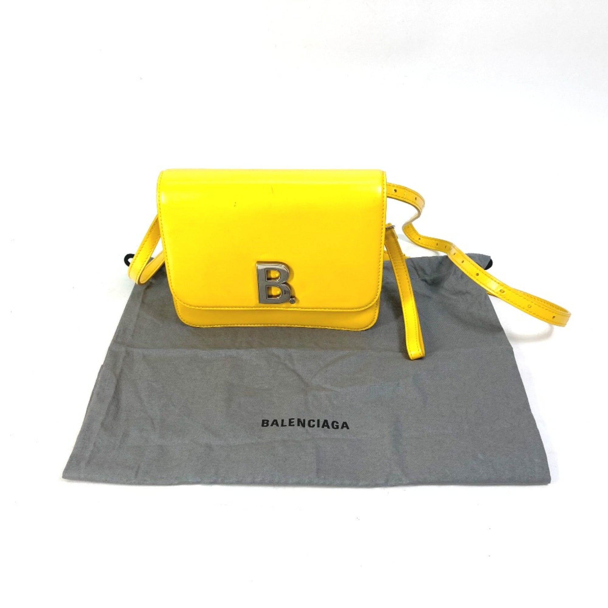 Balenciaga Yellow Leather Shoulder