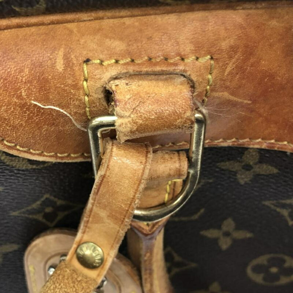 Louis Vuitton Brown Leather Handbag
