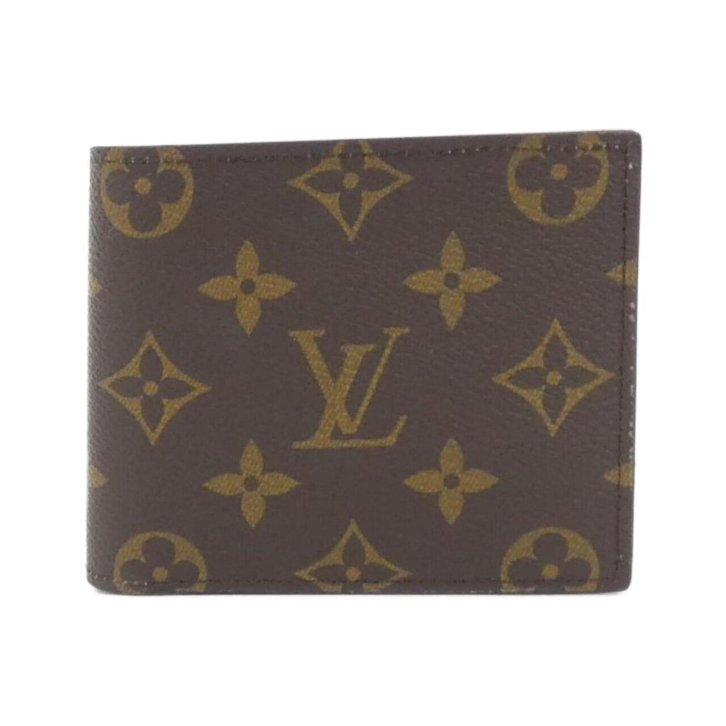 Louis Vuitton Marron Coated Canvas Wallet