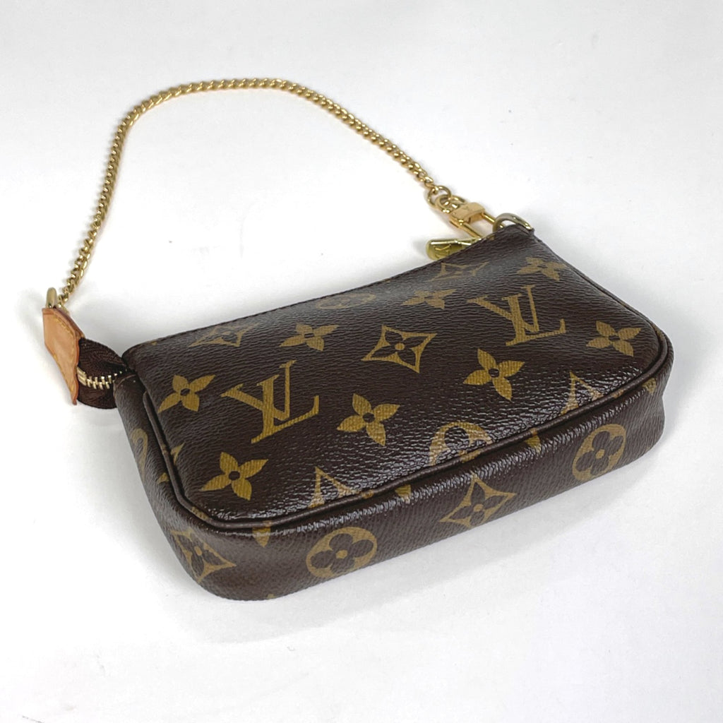 Louis Vuitton Brown Monogram Pochette Pouch