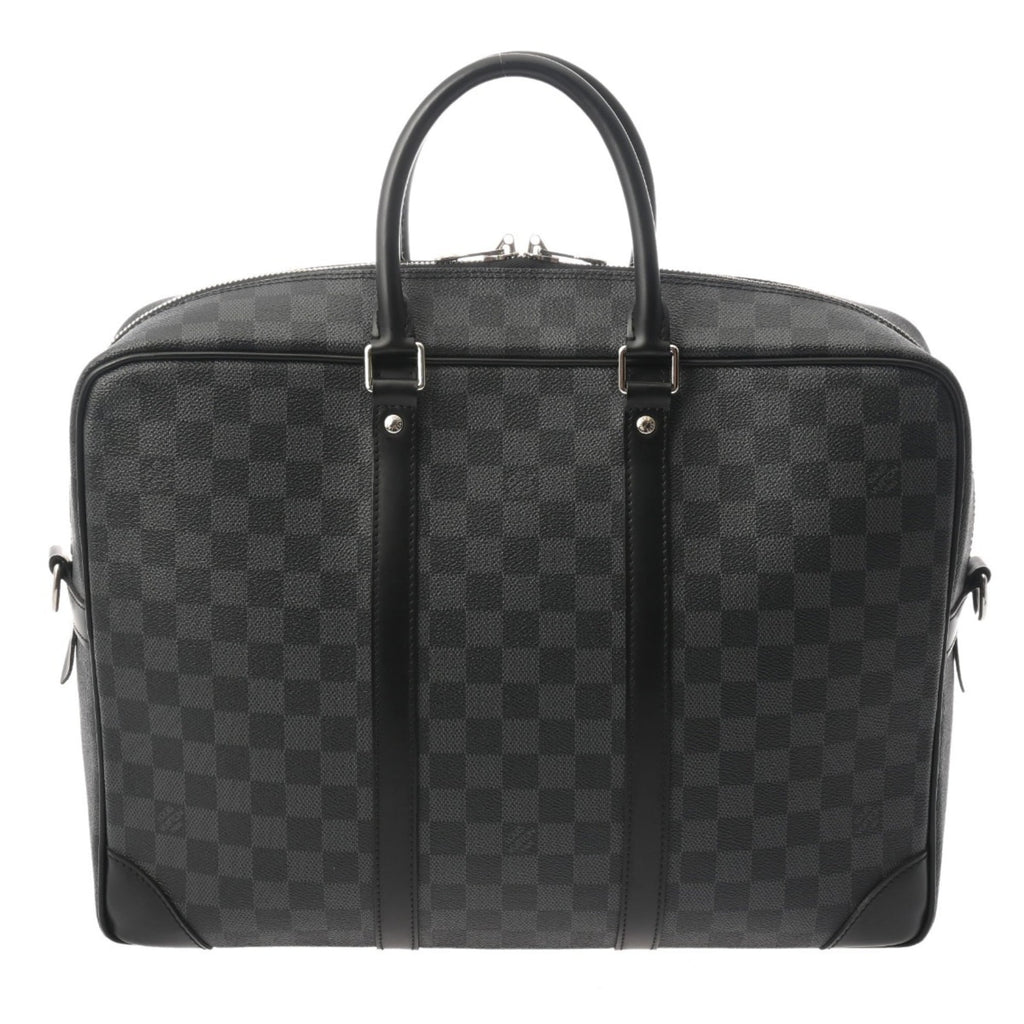 Louis Vuitton Black Damier Graphite Briefcase