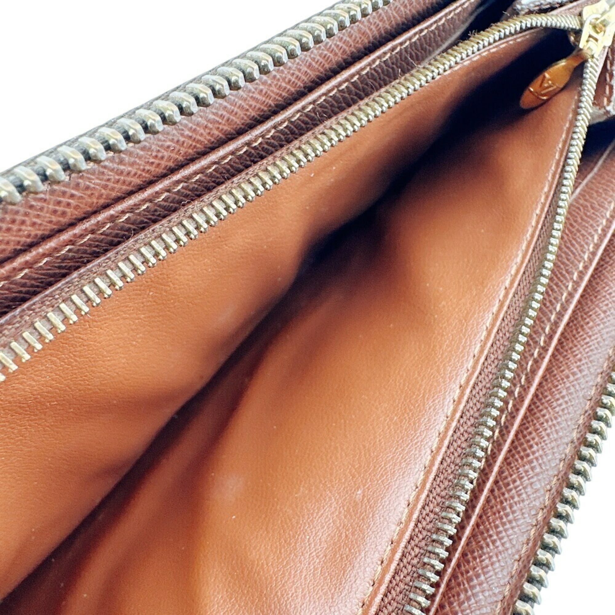 Louis Vuitton Brown Leather Coin Purse/Coin Case