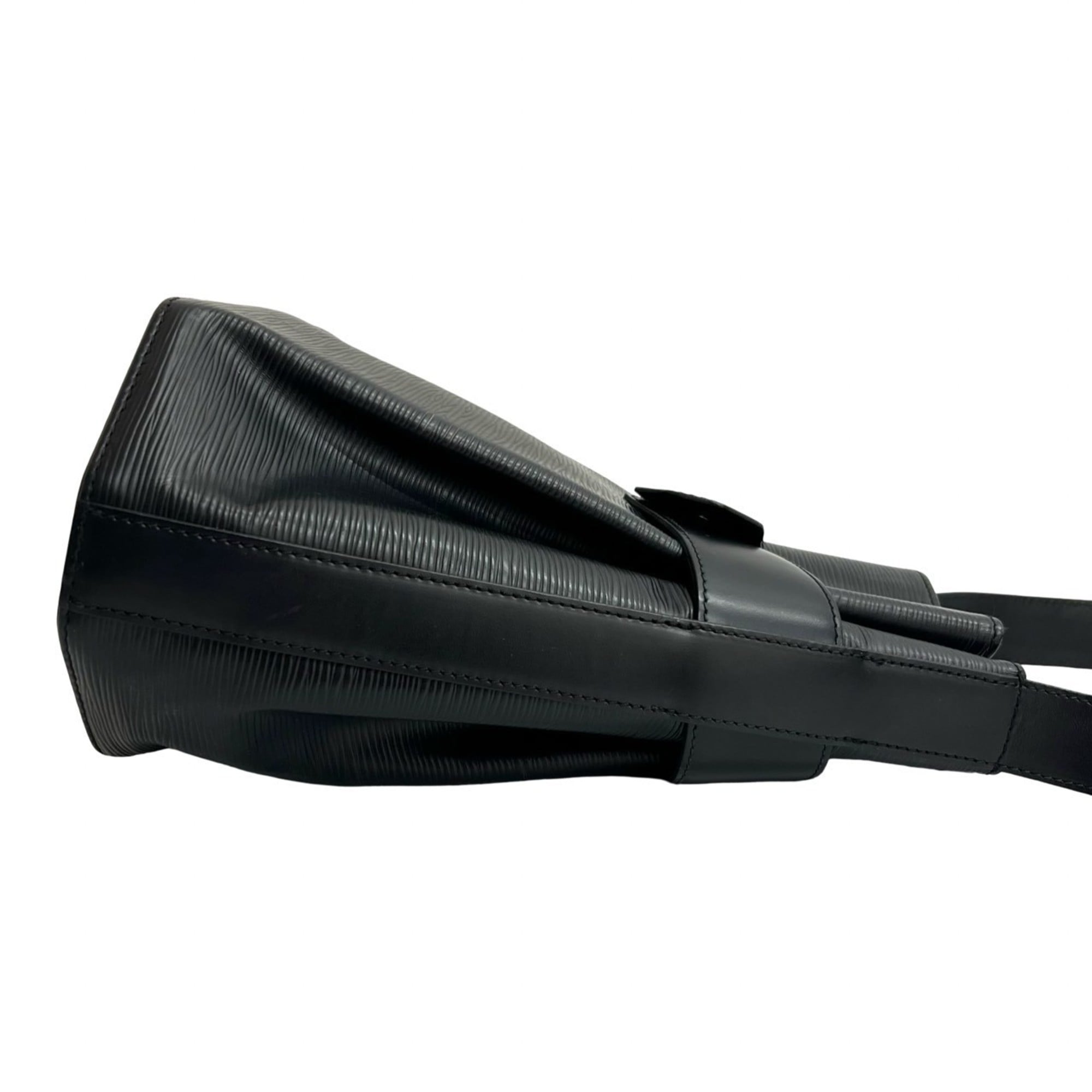 Louis Vuitton Black Epi Leather Shoulder Bag