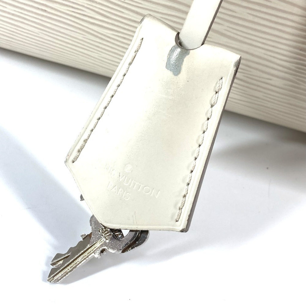 Louis Vuitton Lv Off White White Epi Leather Handbag Tote Bag