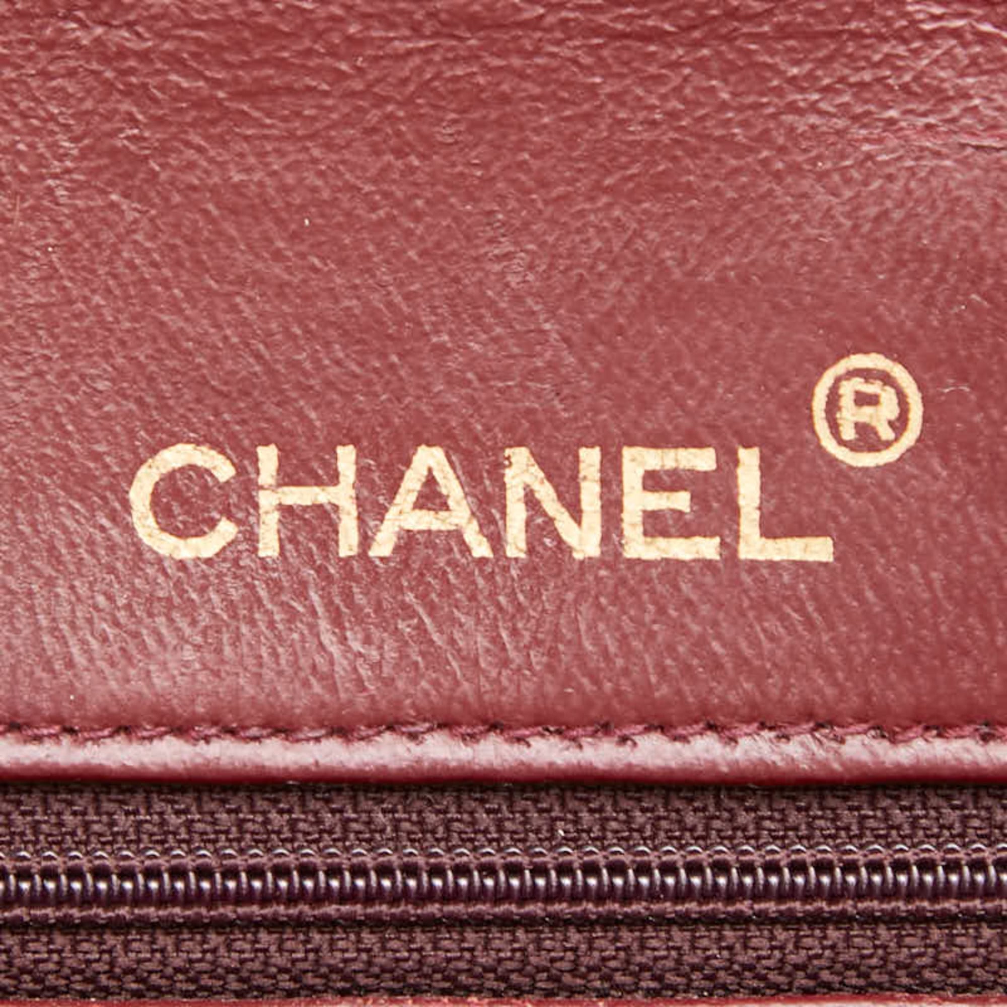 Chanel Black Leather Shoulder Bag