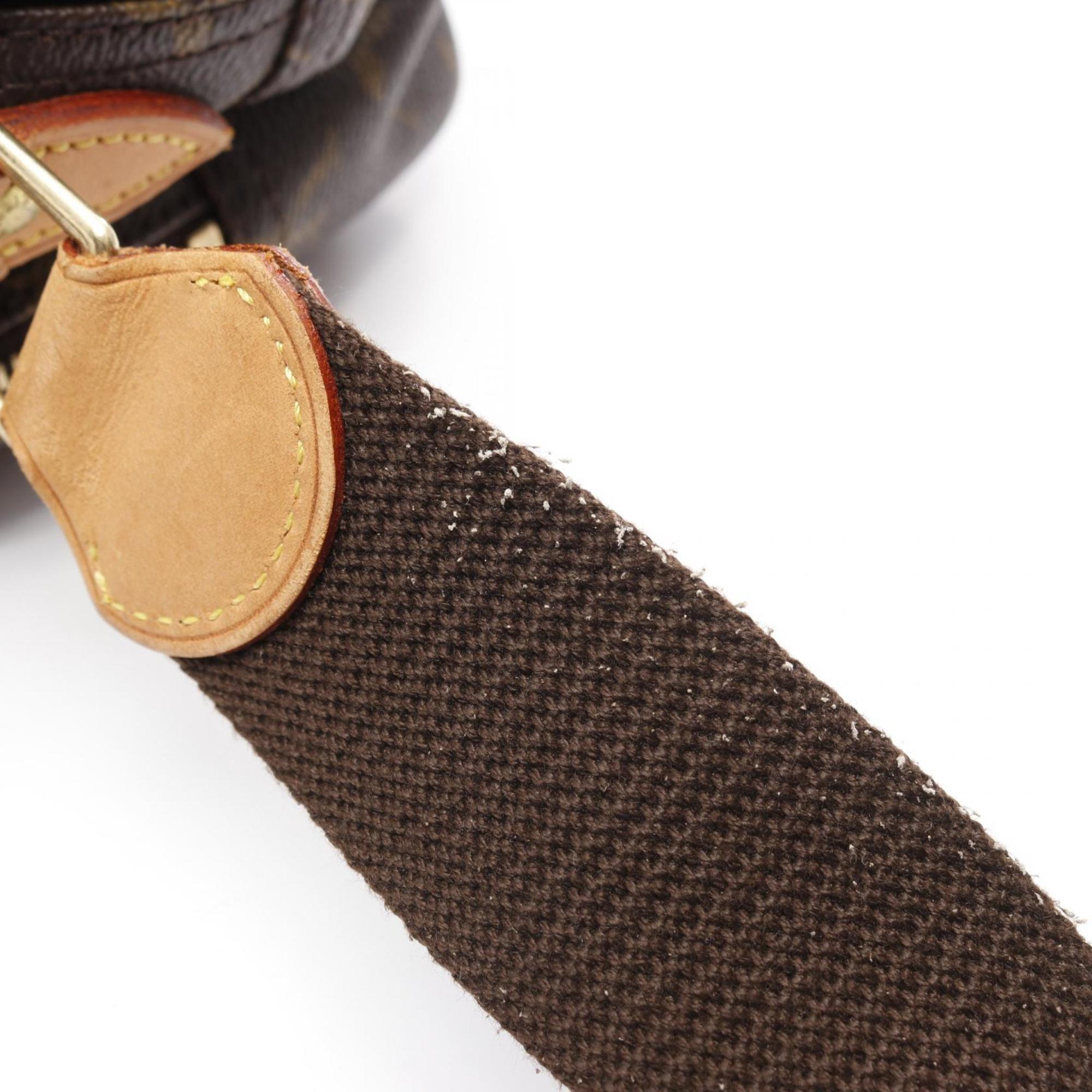 Louis Vuitton Brown Monogram Coated Canvas Shoulder Bag