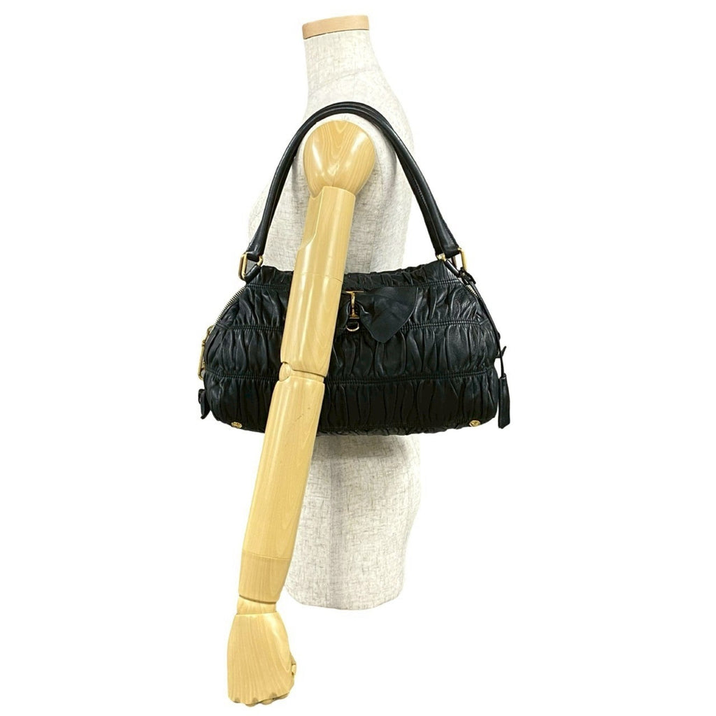 Prada Black Leather Handbag