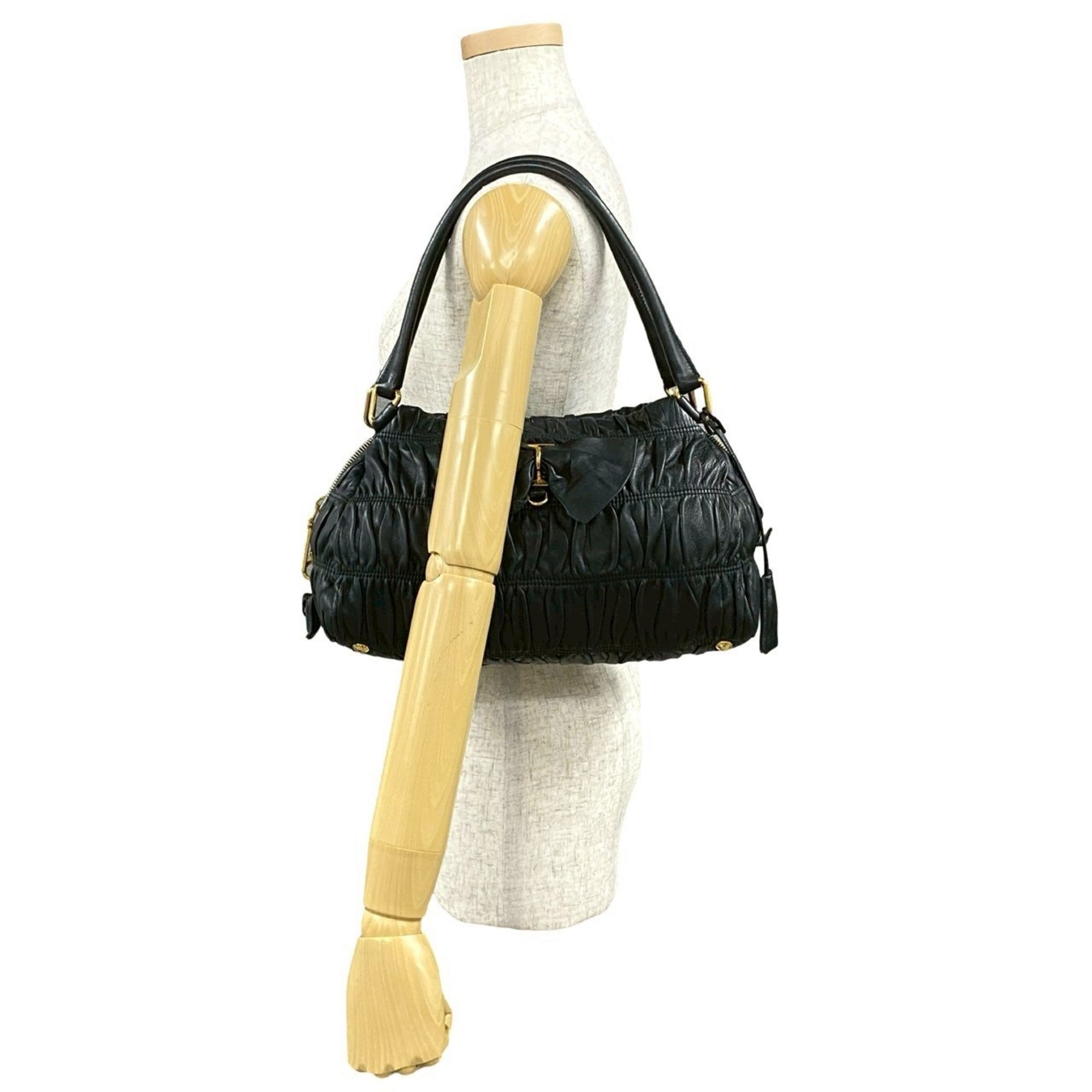 Prada Black Leather Handbag