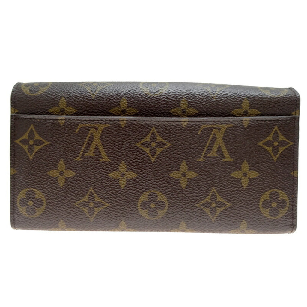 Louis Vuitton Brown Monogram Monogram Long Wallet