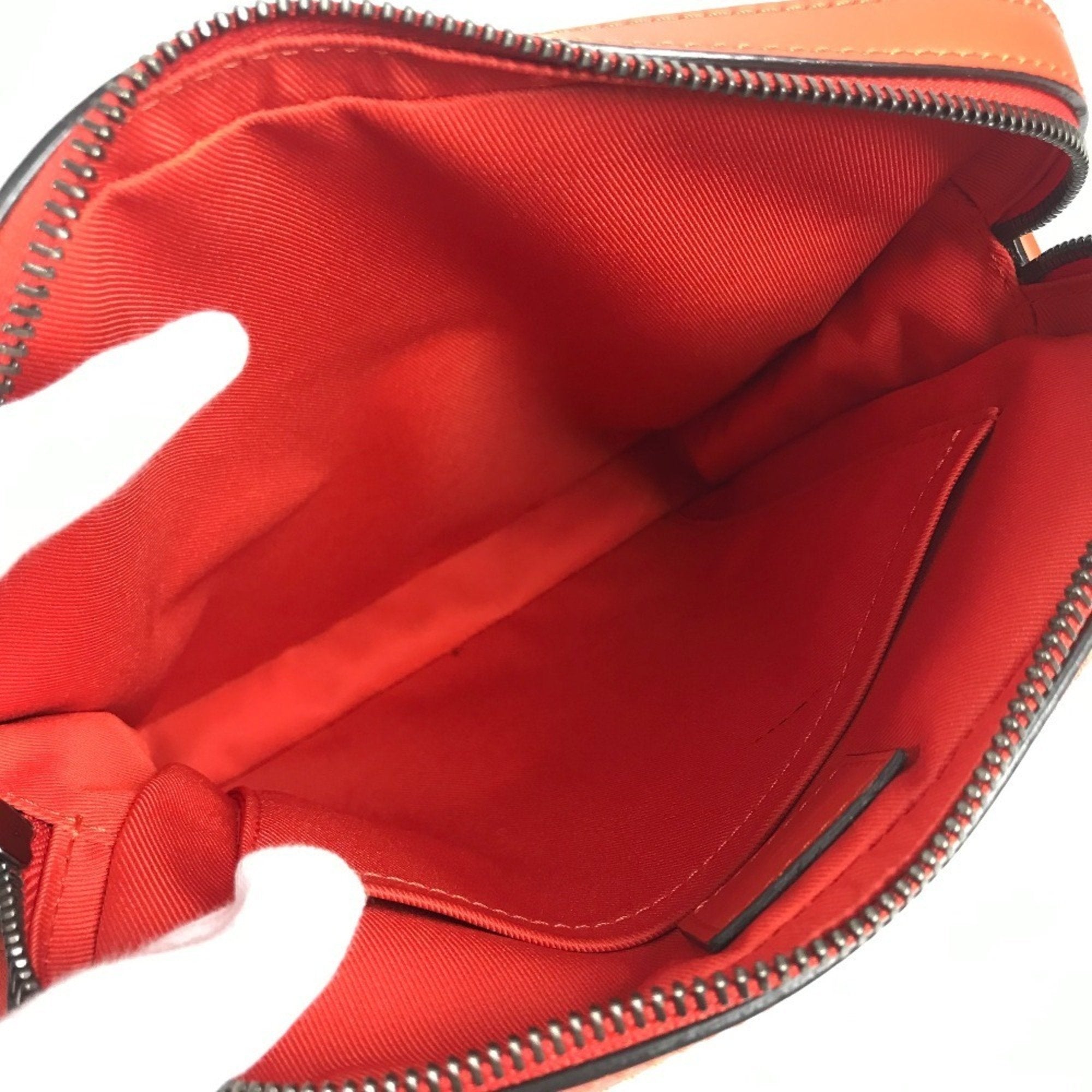 Louis Vuitton Red Color Damier Infini Pochette Shoulder Bag