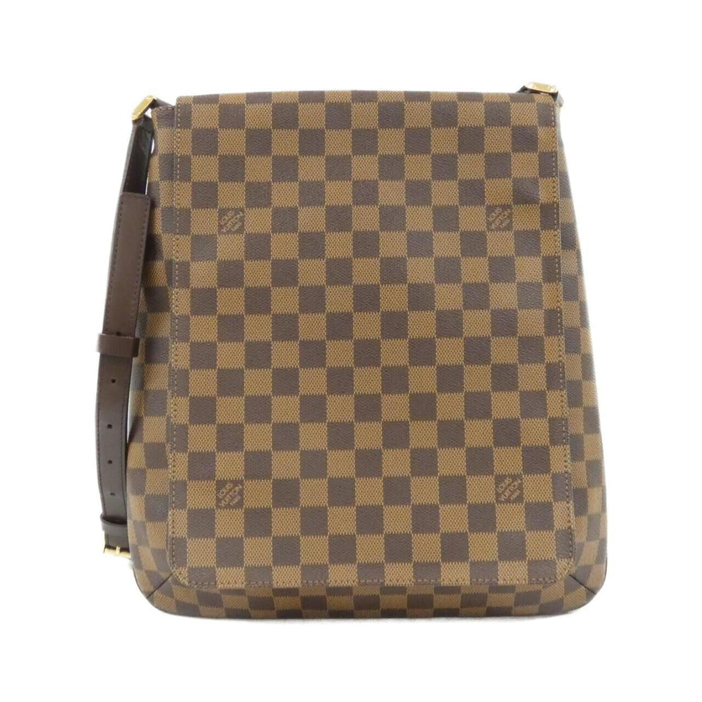 Louis Vuitton Damier Canvas Ebene Damier Canvas Shoulder Bag
