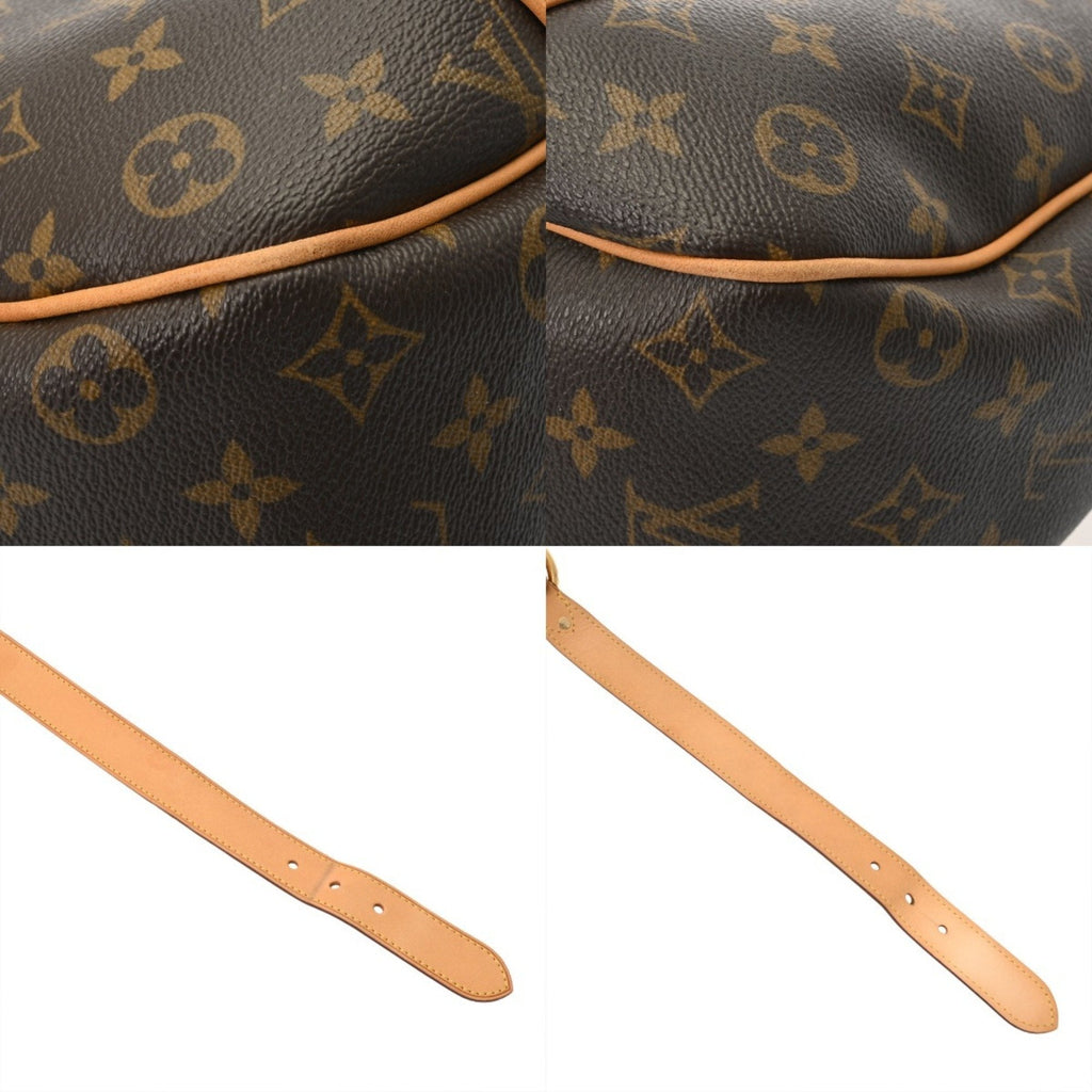 Louis Vuitton Brown Monogram Canvas Shoulder Bag