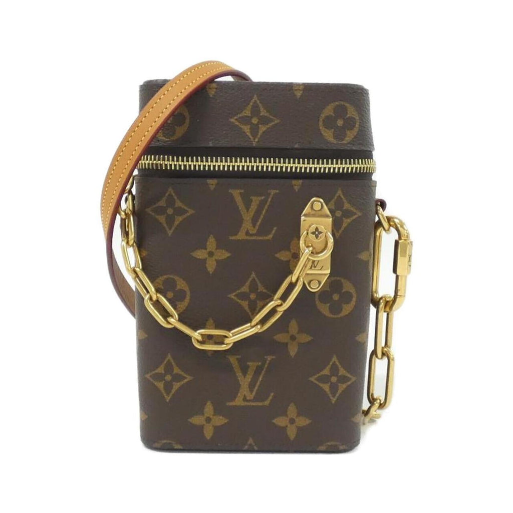 Louis Vuitton Brown Coated Canvas Handbag