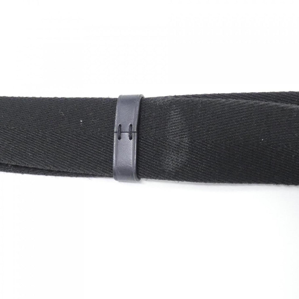 Louis Vuitton Black Coated Canvas Shoulder Bag