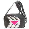 Prada Black Leather Shoulder Bag