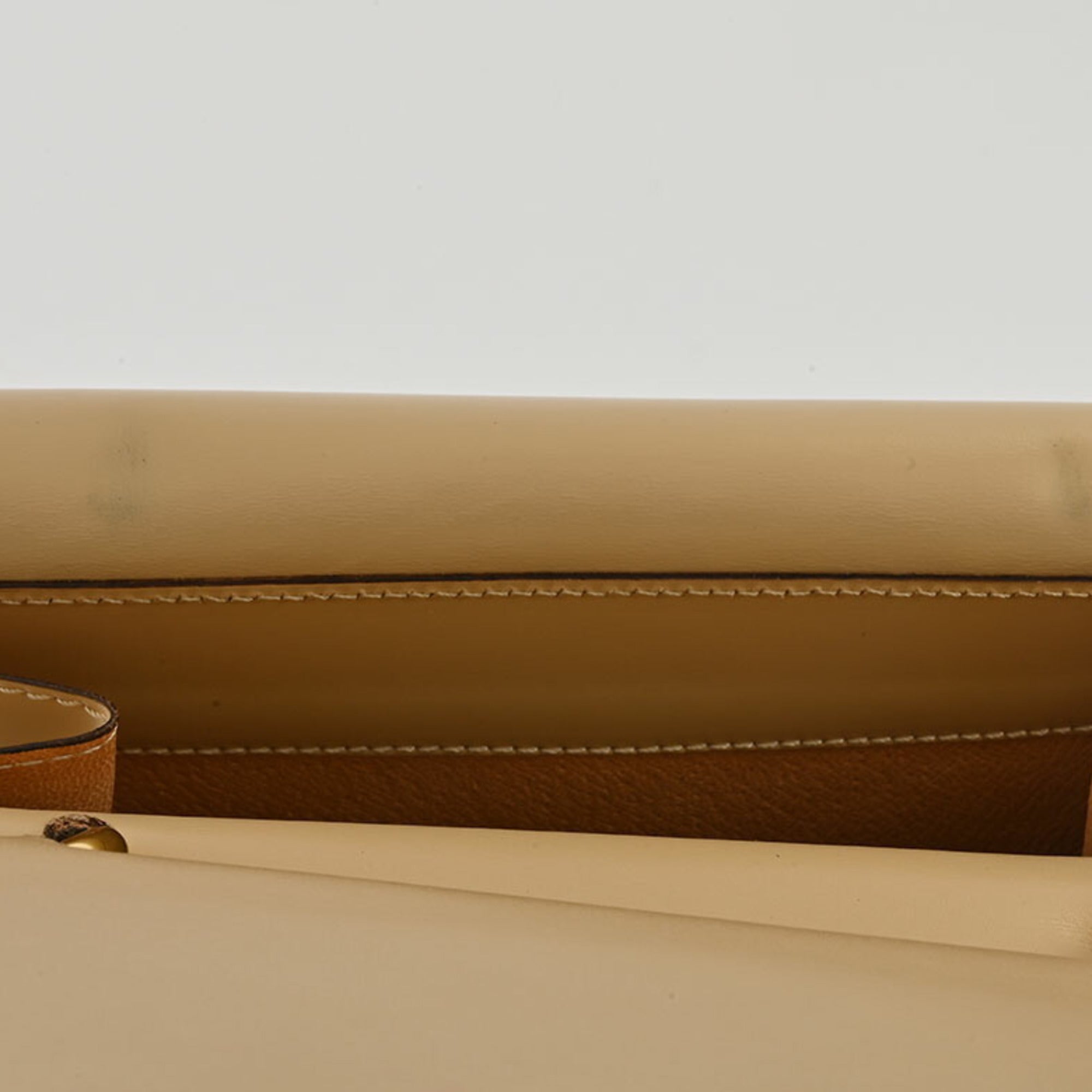 Celine Beige Leather Handbag