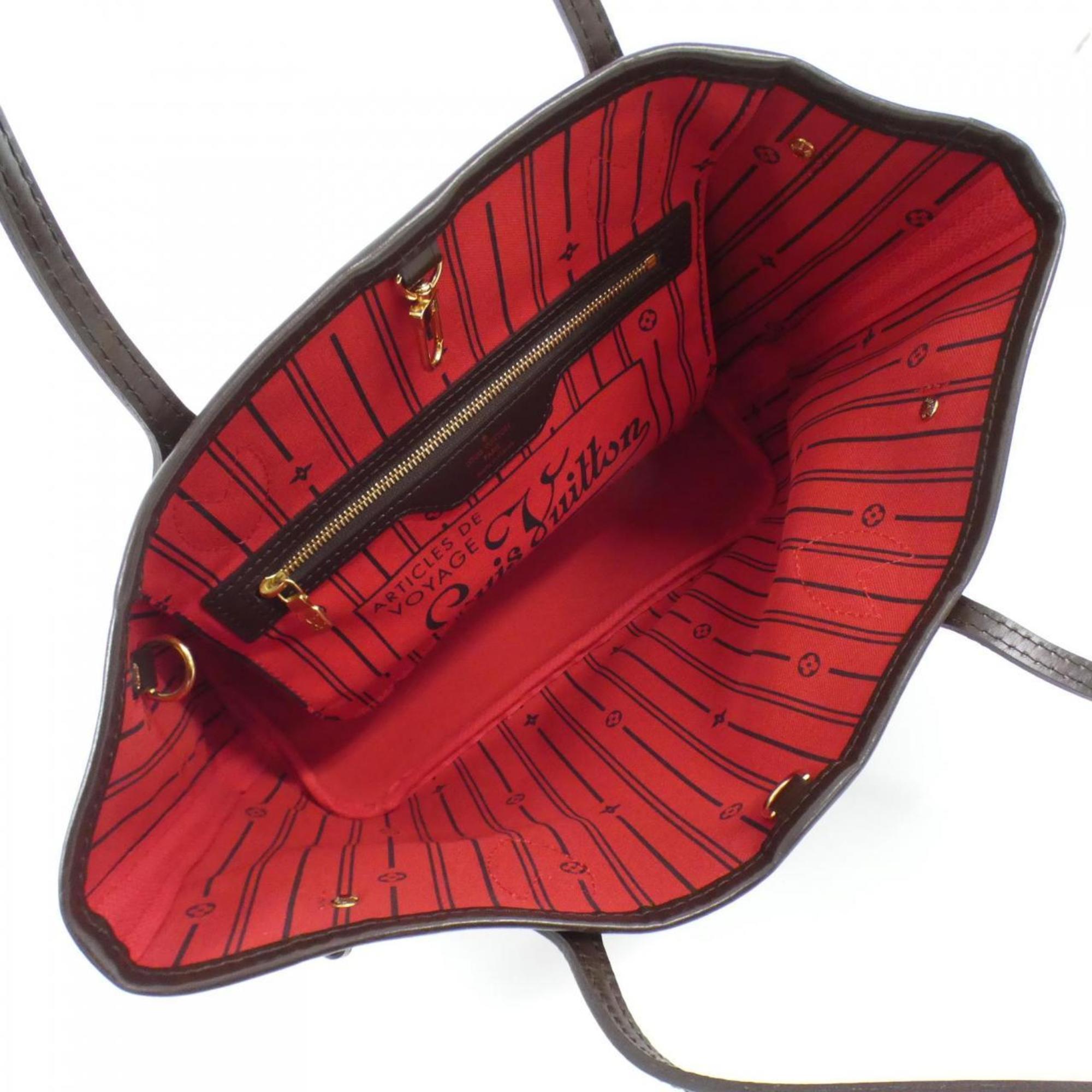 Louis Vuitton Ebene Coated Canvas Handbag