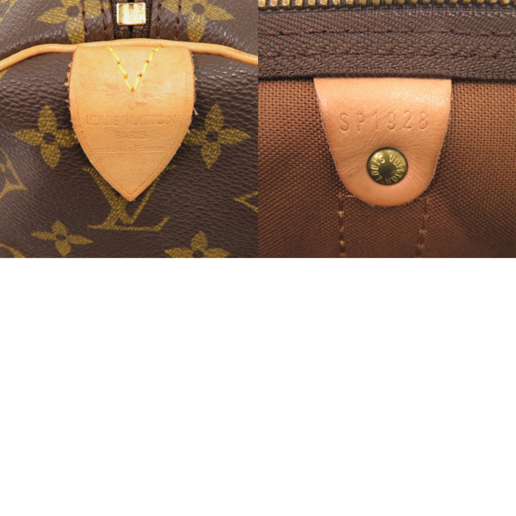 Louis Vuitton Brown Monogram Canvas Boston Bag