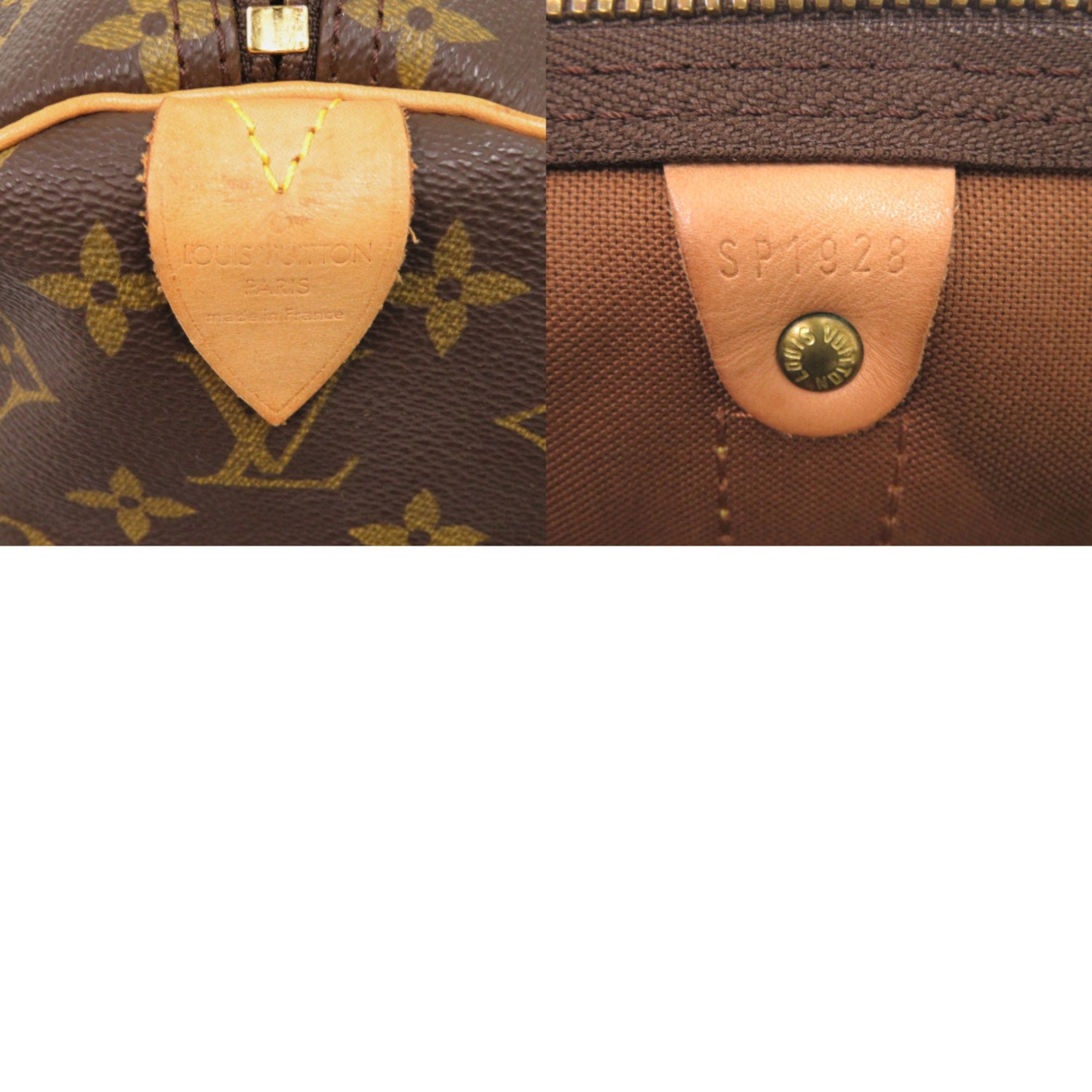Louis Vuitton Brown Monogram Canvas Boston Bag