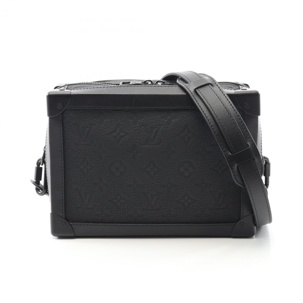 Louis Vuitton Black Noir Monogram Leather Shoulder Bag