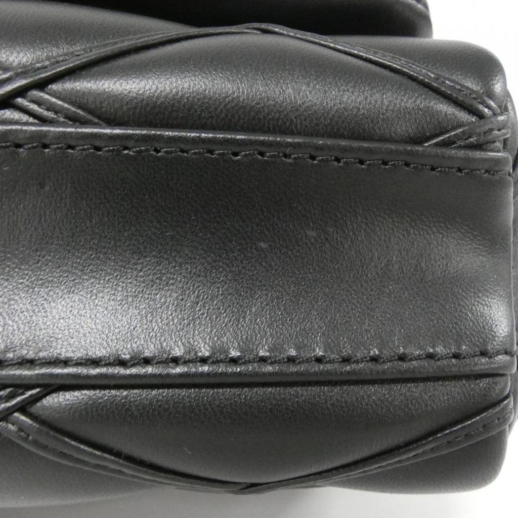 Louis Vuitton Black Leather Shoulder Bag
