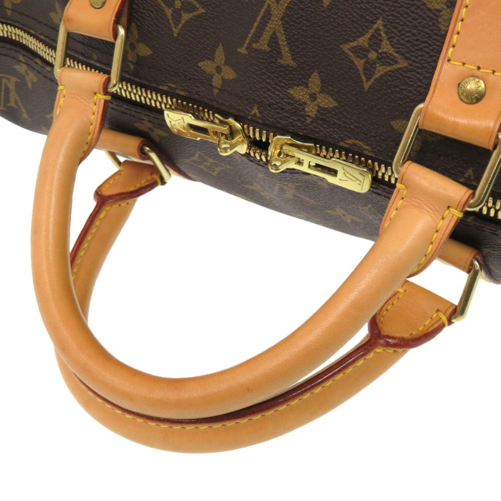 Louis Vuitton Brown Monogram Monogram Boston Bag