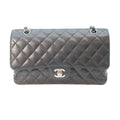Chanel Matelasse Black Grained Calfskin Shoulder Bag