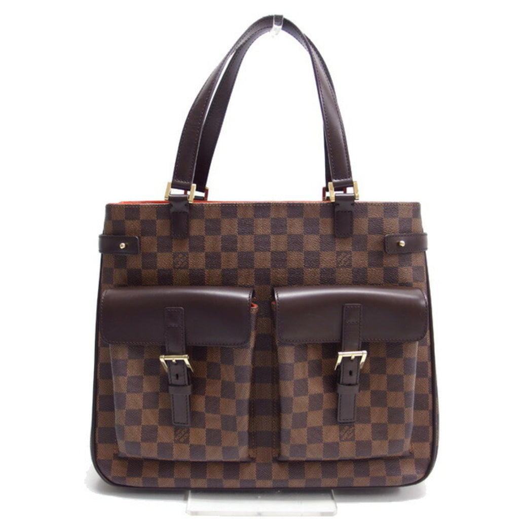 Louis Vuitton Damier Brown Damier Canvas Dark Brown Galle Damier Canvas Handbag Shoulder Bag Tote Bag