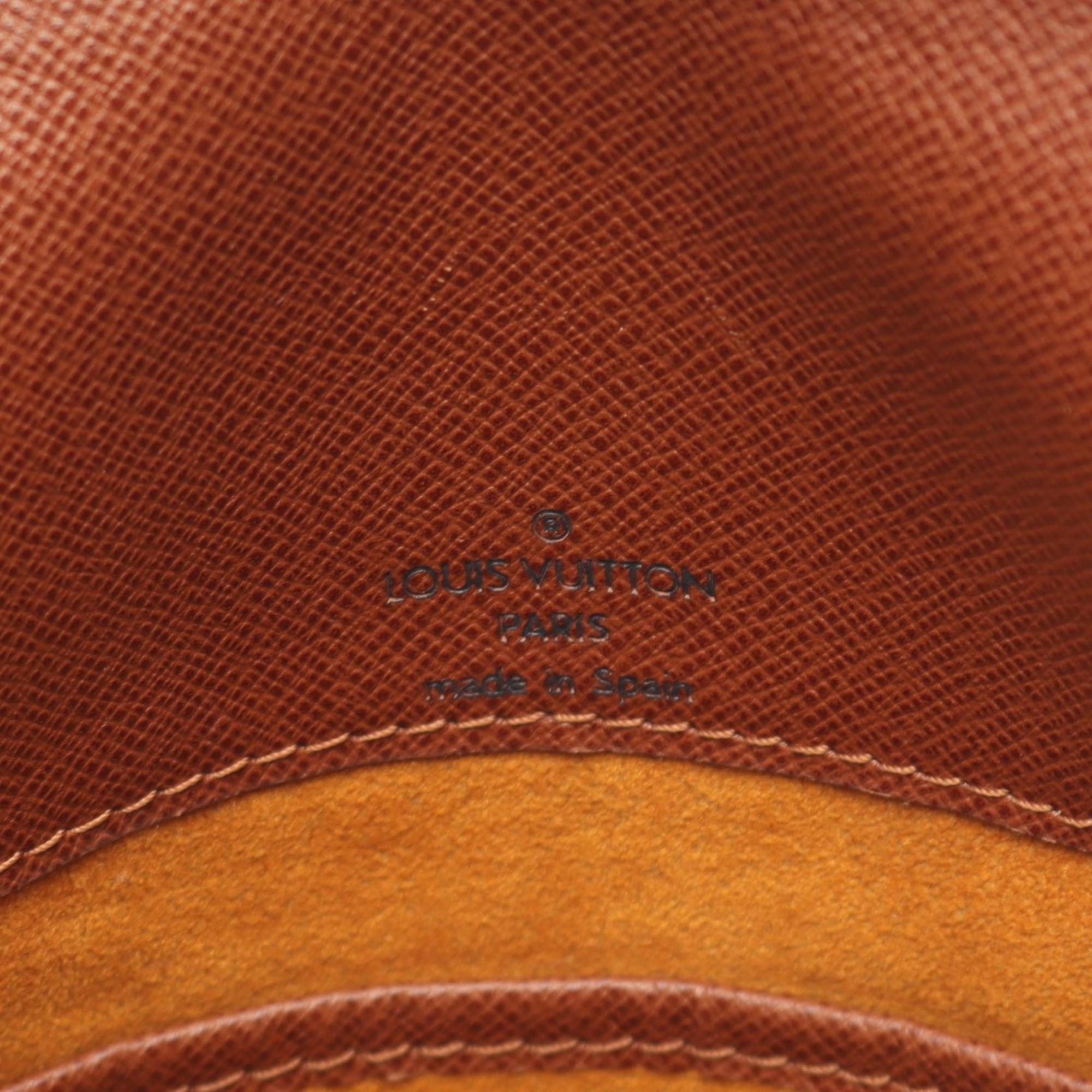 Louis Vuitton Brown Monogram Coated Canvas Shoulder Bag