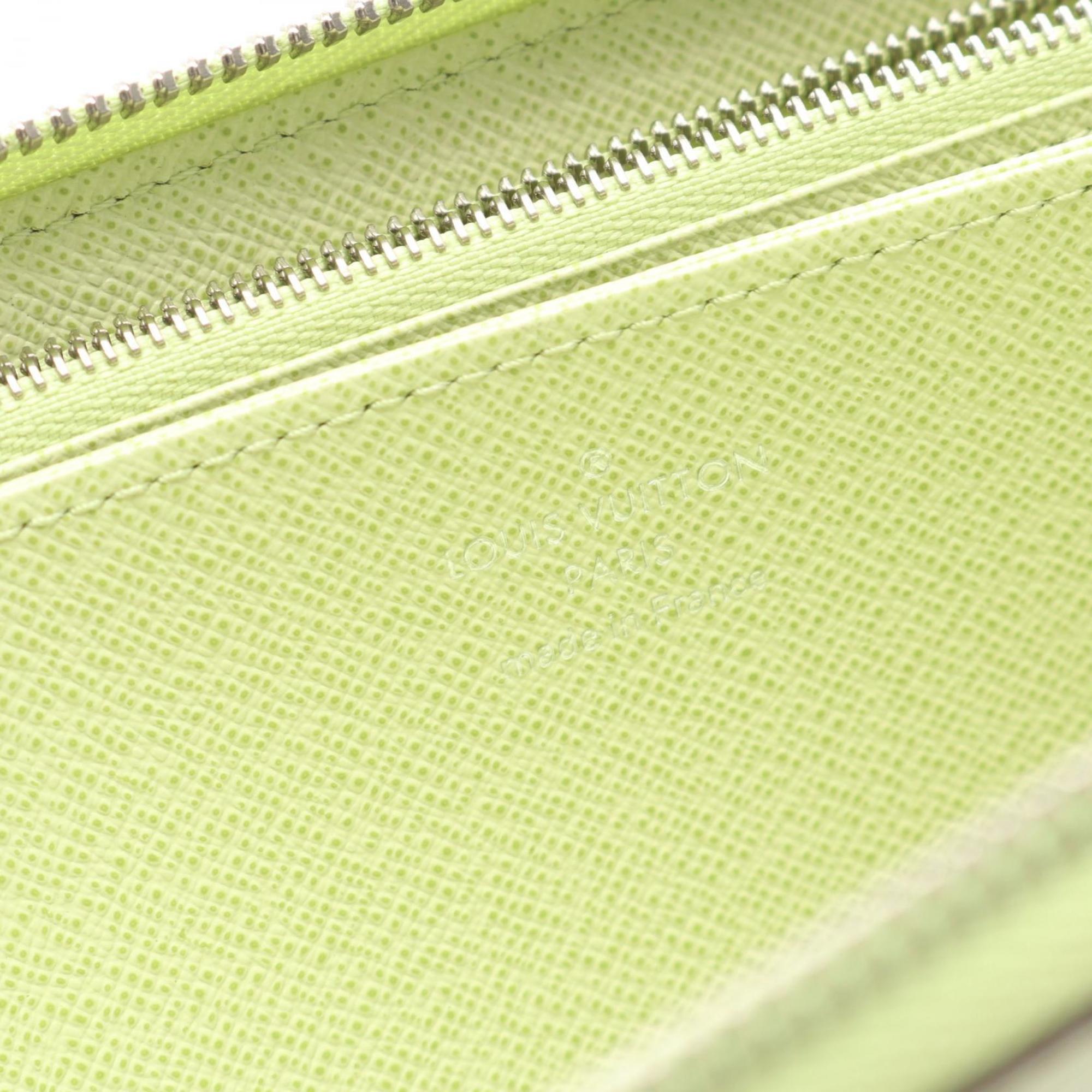 Louis Vuitton Green Epi Leather Long Wallet