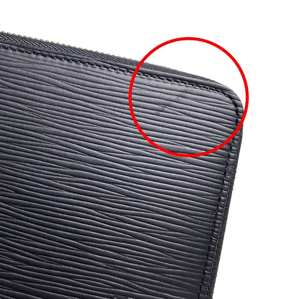 Louis Vuitton Noir Epi Leather Long Wallet