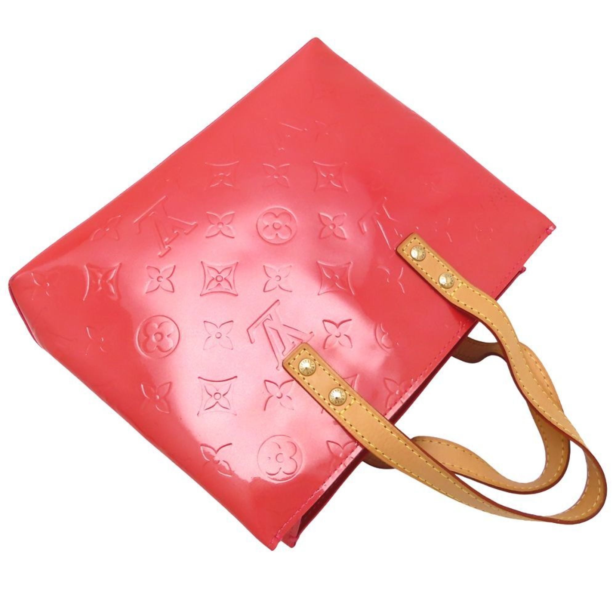 Louis Vuitton Fuchsia Pink Patent Leather Handbag