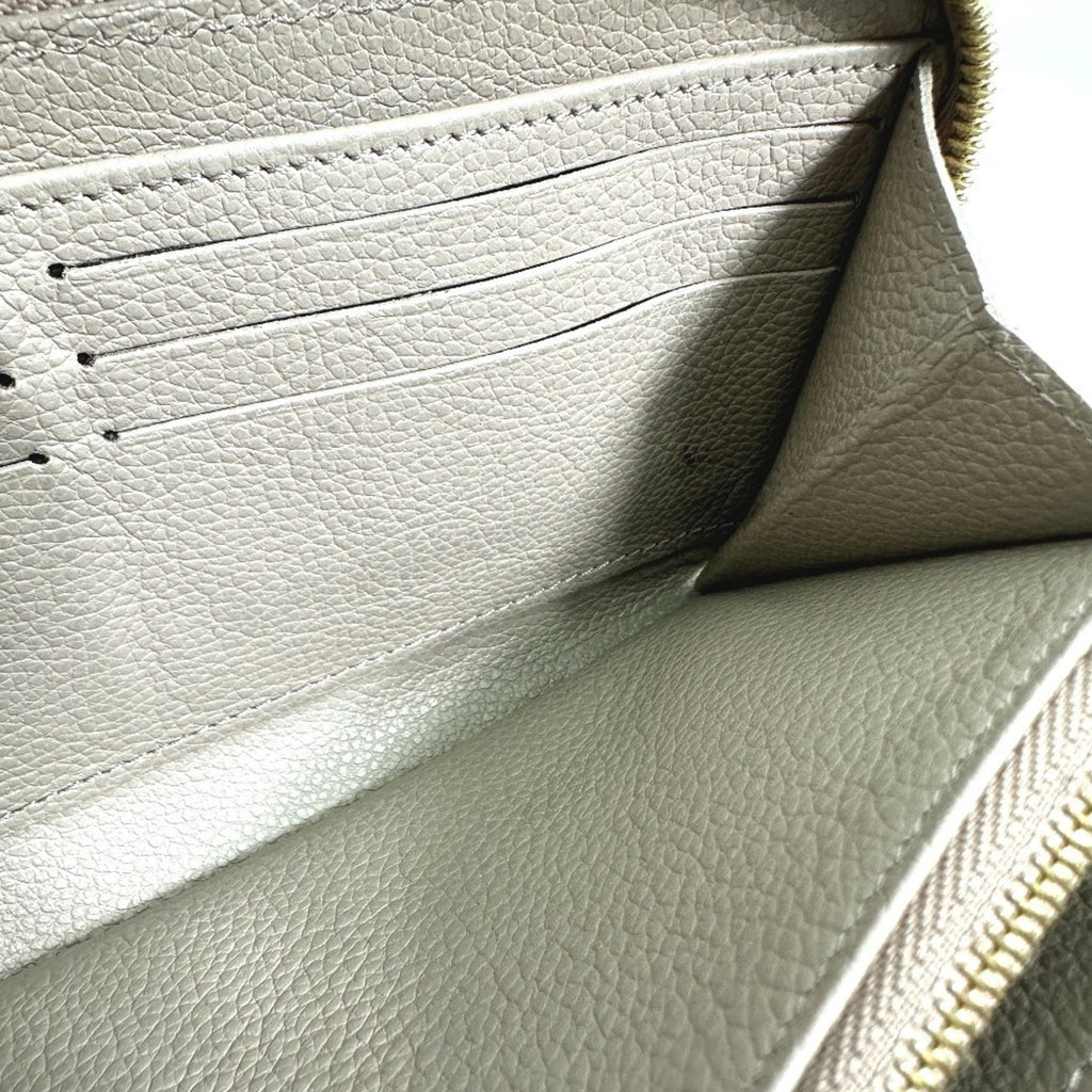 Louis Vuitton Monogram Empreinte Beige Tourterelle Monogram Empreinte Long Wallet