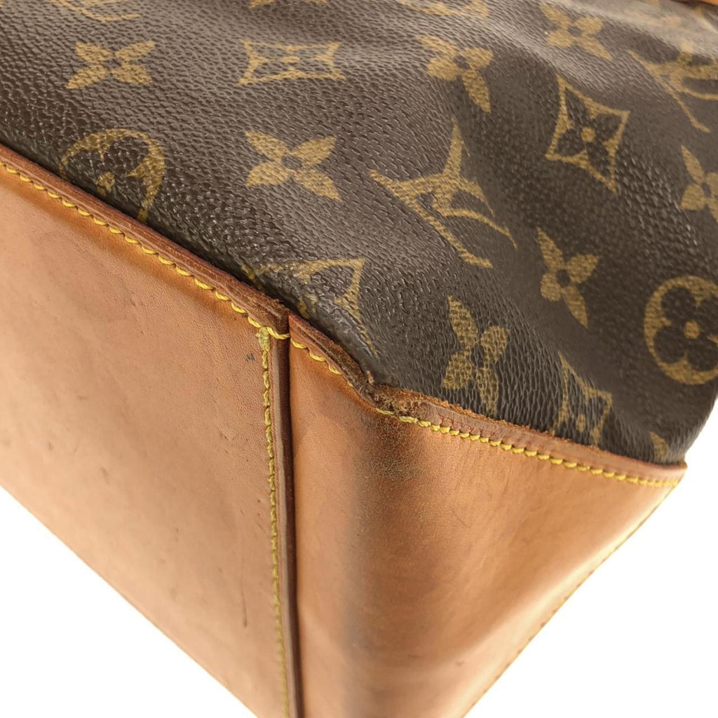 Louis Vuitton Marron Coated Canvas Handbag