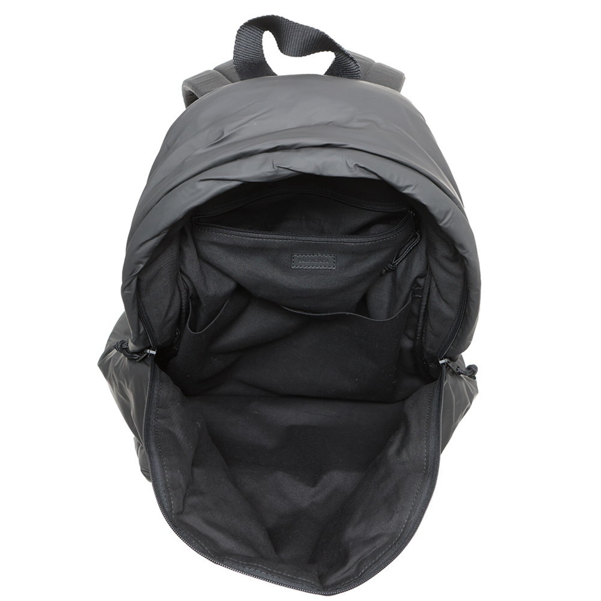Balenciaga Black Nylon Backpack Hand