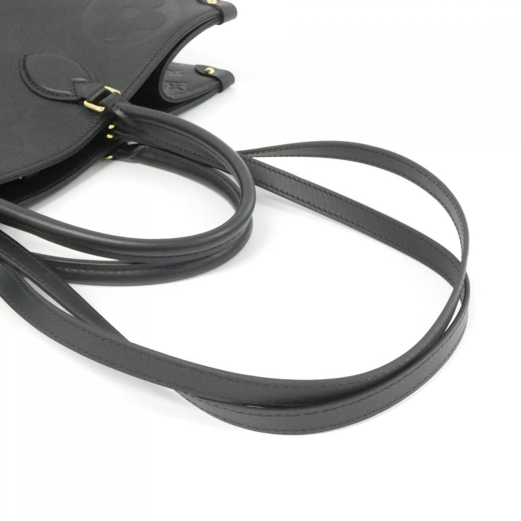 Louis Vuitton Black Leather Handbag