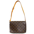 Louis Vuitton Brown Monogram Canvas Shoulder Bag
