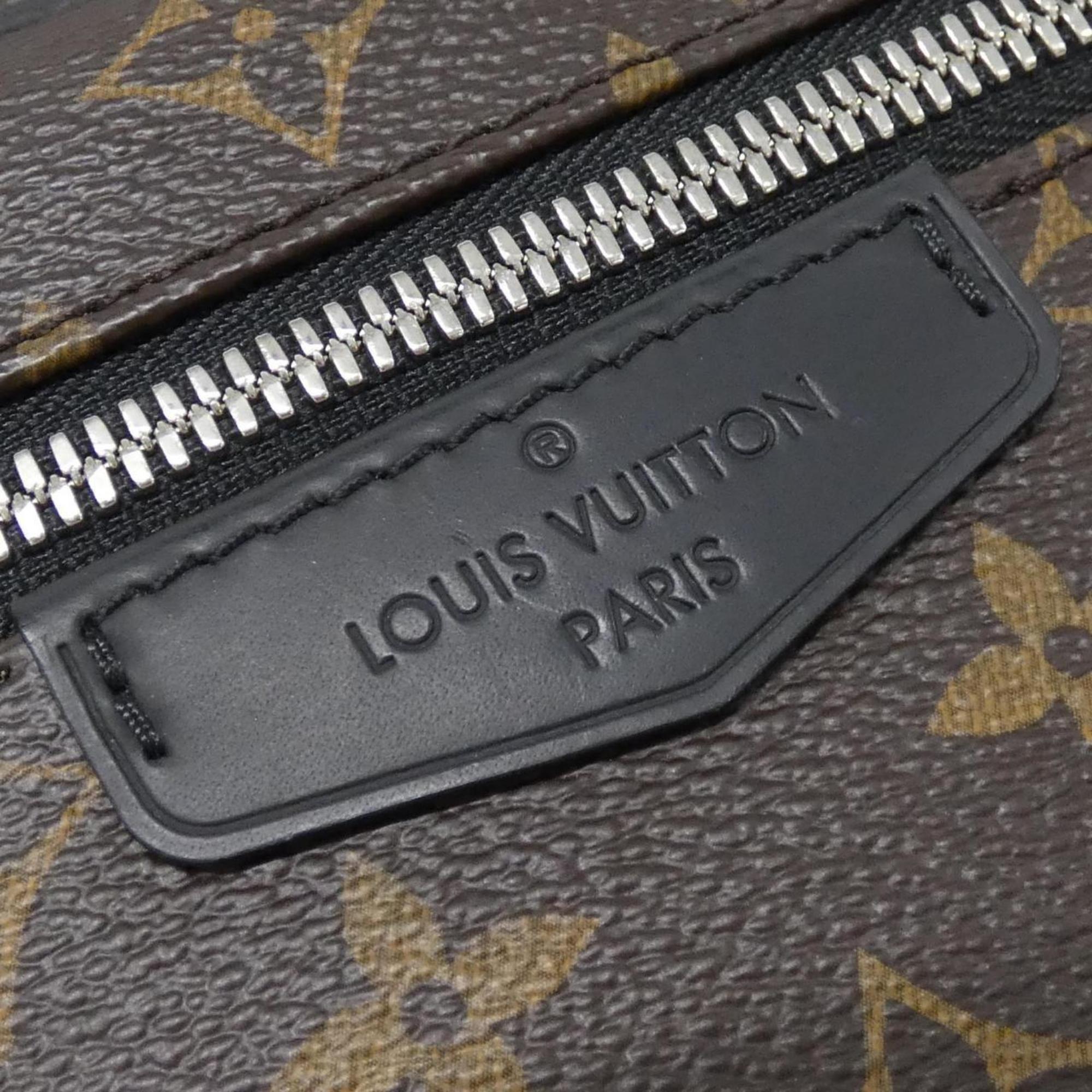 Louis Vuitton Brown Coated Canvas Backpack